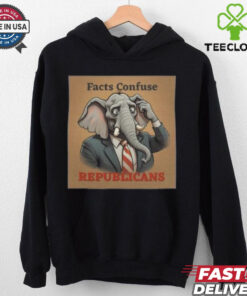 Trump Won Us President Facts Confuse Republicans Republican Party Elephant Voter 2024 T shirt