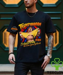 Trump Wrestling Meme Fake News Trumpamania Shirt