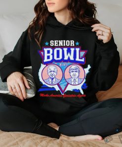 Trump and Biden Senior Bowl XLVII make America geriatric again shirt