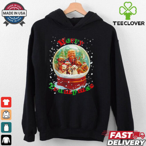 Trump and dogs merry Trumpmas Christmas shirt