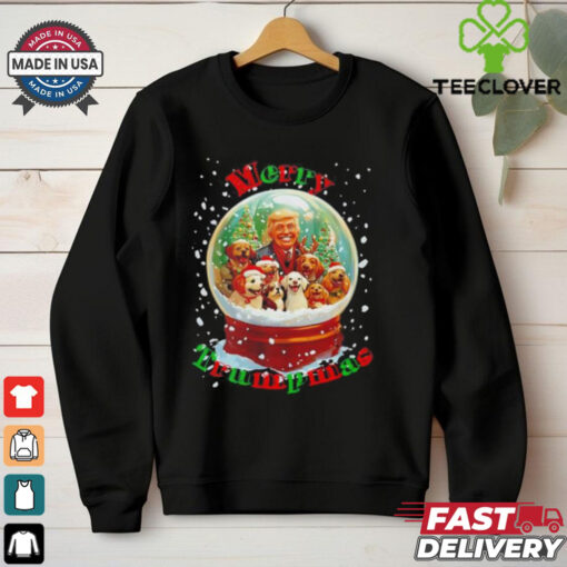 Trump and dogs merry Trumpmas Christmas shirt