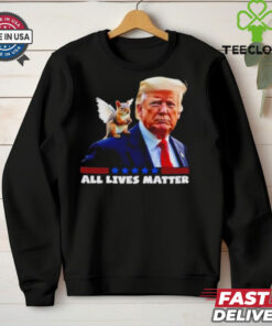 Trump and peanut all lives matter T Shirt
