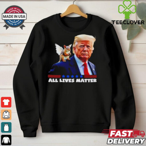 Trump and peanut all lives matter T Shirt