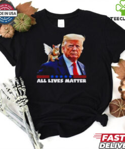 Trump and peanut all lives matter T Shirt