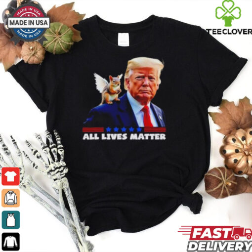 Trump and peanut all lives matter T Shirt