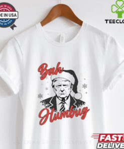 Trump bah humbug Christmas tshirt