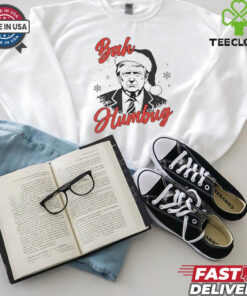 Trump bah humbug Christmas tshirt