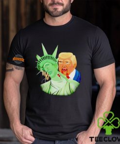 Trump blood sucker Statue of Liberty shirt