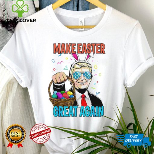 Trump bunny make Easter day great again shirt