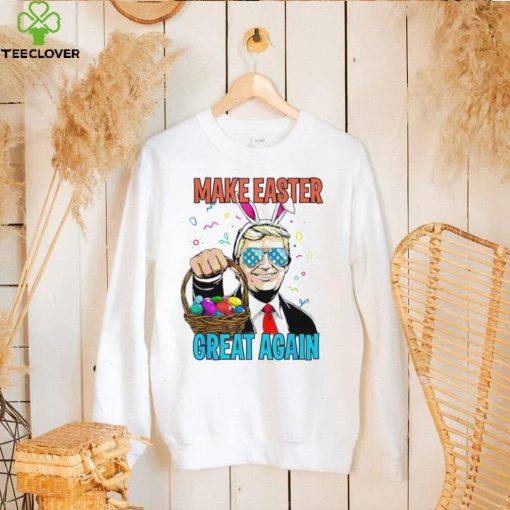 Trump bunny make Easter day great again shirt