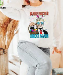 Trump bunny make Easter day great again shirt