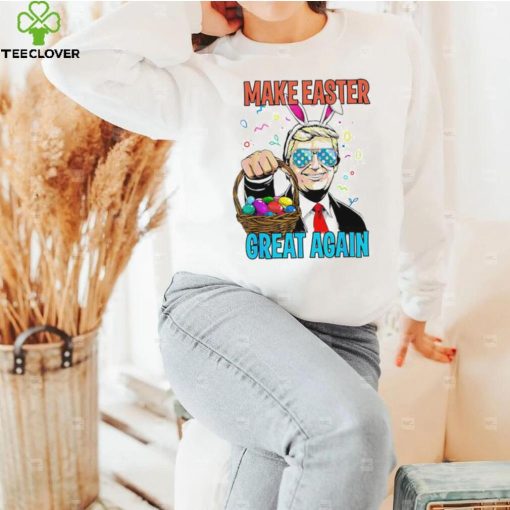 Trump bunny make Easter day great again shirt