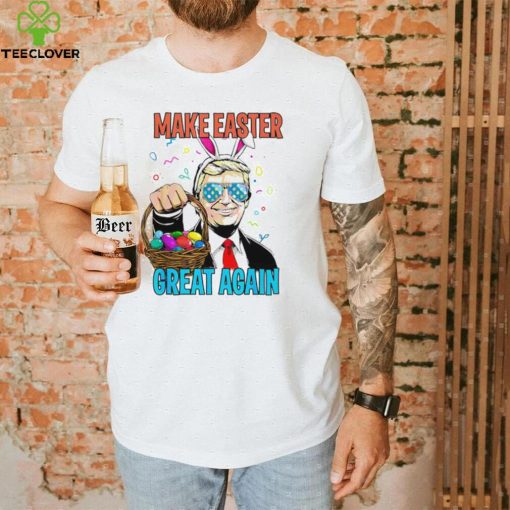 Trump bunny make Easter day great again shirt