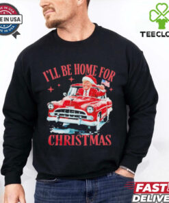 Trump driving car I’ll be home for Christmas shirt