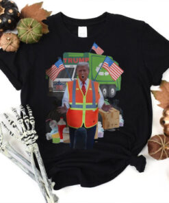 Trump garbage Man in trash truck, Make America Great Again Garbage man Shirt