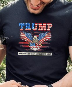 Trump magaga 2024 Trump announcement American eagle us flag shirt