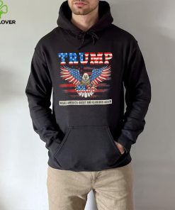 Trump magaga 2024 Trump announcement American eagle us flag hoodie, sweater, longsleeve, shirt v-neck, t-shirt