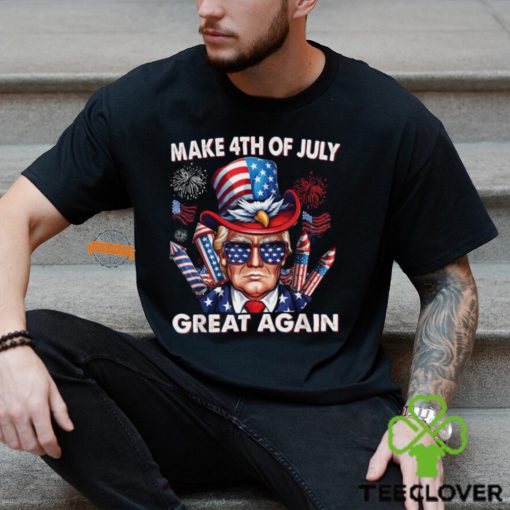 Trump make 4th of july great again 4th july trump 4th july t hoodie, sweater, longsleeve, shirt v-neck, t-shirt