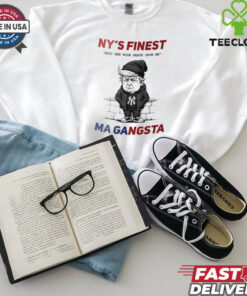 Trump many men wish death upon me NY’s finest MAGA gangsta sweatshirt