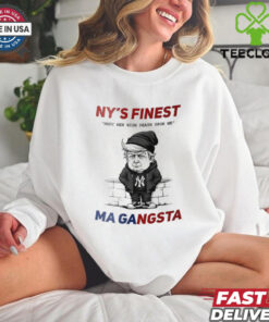 Trump many men wish death upon me NY’s finest MAGA gangsta sweatshirt
