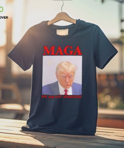 Trump mugshot MAGA my ass got arrested shirt