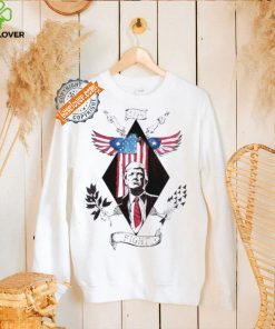 Trump pluribus unum fight 1776 USA flag shirt