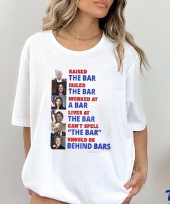 Trump raised the bar Harris failed the bar T shirt