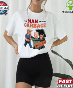 Trump the man and the garbage Biden Harris you’re fired shirt