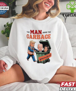 Trump the man and the garbage Biden Harris you’re fired shirt