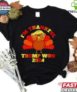 Trump turkey thankful for a leadership choice that inspires confidence shirt