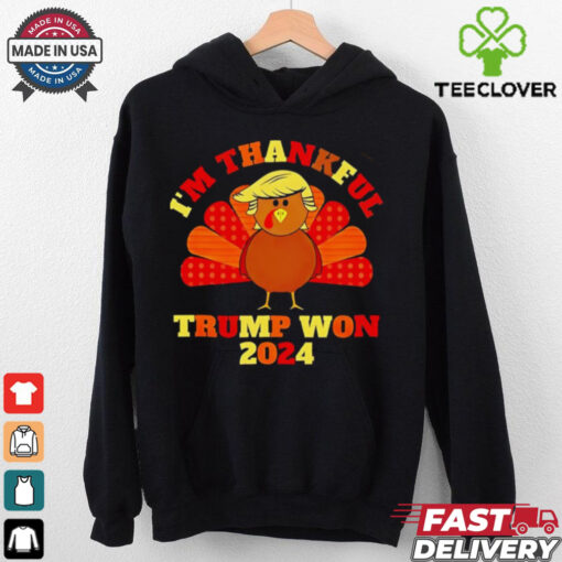 Trump turkey thankful for a leadership choice that inspires confidence shirt