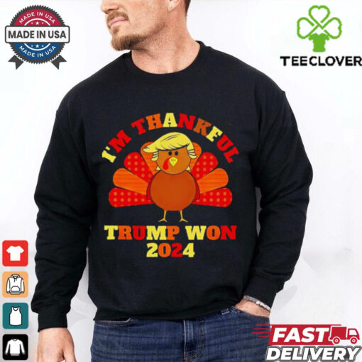 Trump turkey thankful for a leadership choice that inspires confidence shirt