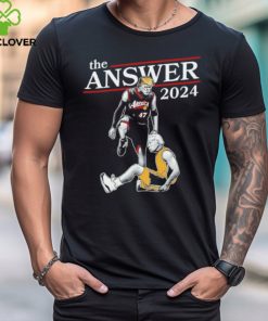 Trump vs Biden The Answer 2024 shirt