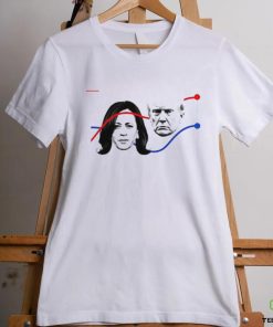 Trump vs Harris US election tracker 2024 shirt