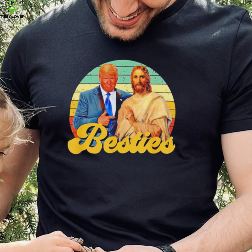 Trump with Jesus Besties vintage shirt