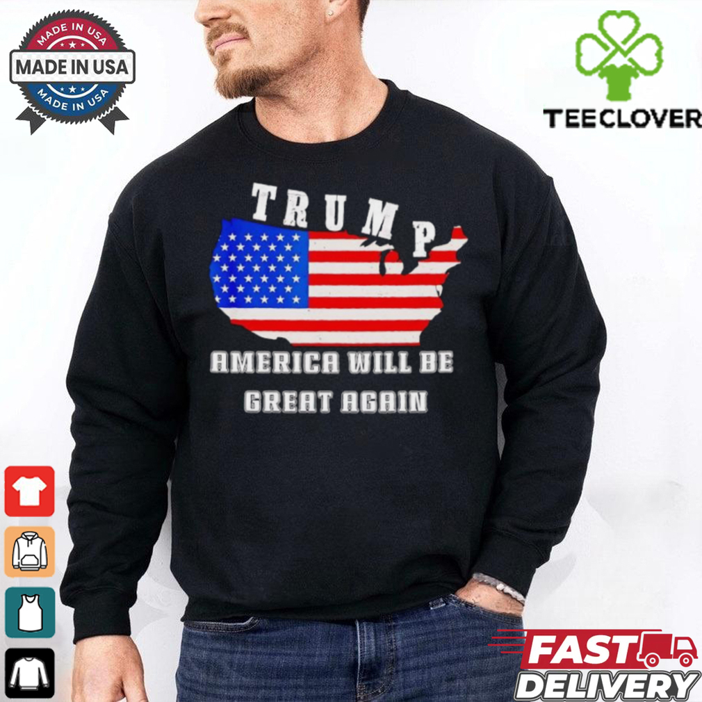 Trump won America will be great again T Shirt Trump won America will be great again T Shirt