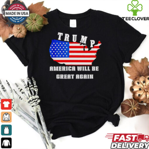 Trump won America will be great again shirt