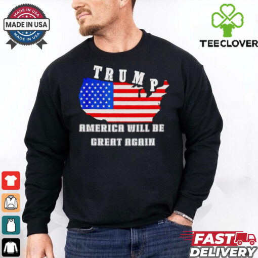 Trump won America will be great again shirt