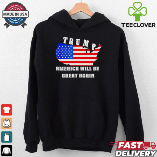 Trump won America will be great again shirt