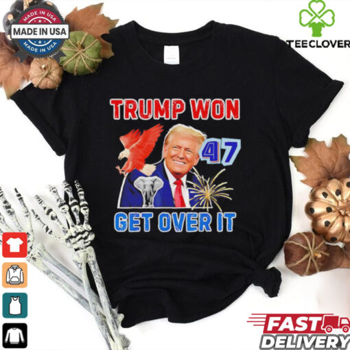 Trump won get over it 2024 vintage shirt