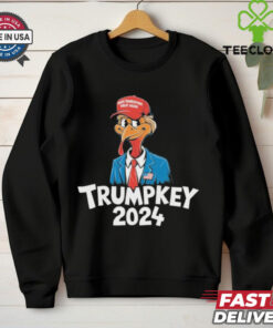 Trumpkey 2024 Funny Turkey Trump Make Thanksgiving Great Gift T Shirt 3 Trumpkey 2024 Funny Turkey Trump Make Thanksgiving Great Gift T Shirt