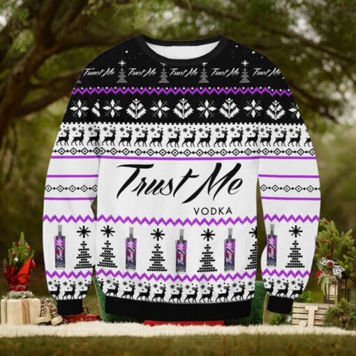 Trust Me Vodka Ugly Sweater