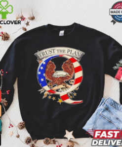 Trust the plan Qanon American flag Eagle shirt 1 Trust the plan Qanon American flag Eagle shirt