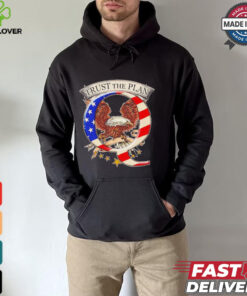 Trust the plan Qanon American flag Eagle shirt 2 Trust the plan Qanon American flag Eagle shirt