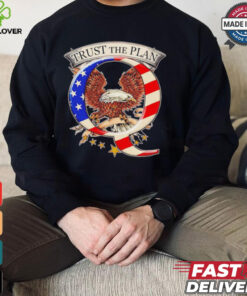 Trust the plan Qanon American flag Eagle shirt 3 Trust the plan Qanon American flag Eagle shirt
