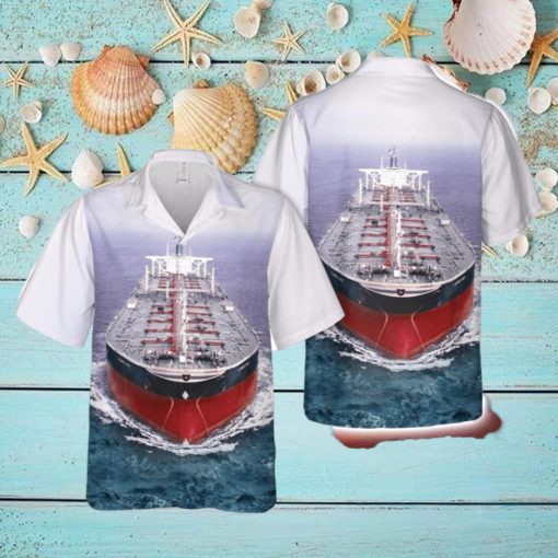 Tt Seawise Giant Oil Tanker Button Down Hawaiian Shirt Trend Summer