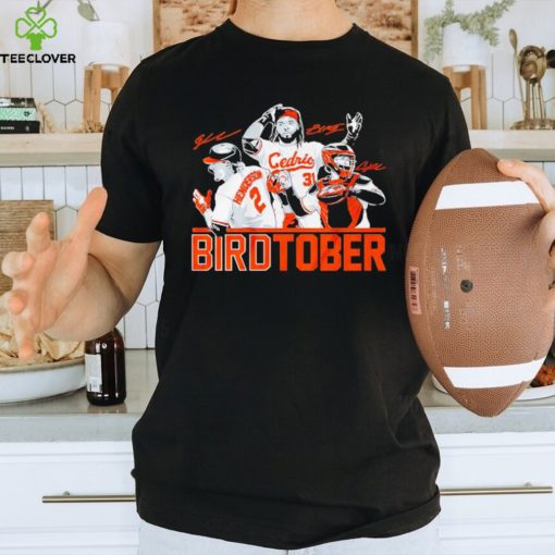 Rutschman Henderson and Mullins Birdtober shirt