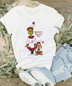 Alabama Crimson Tide Grinch and Max NCAA Christmas shirt