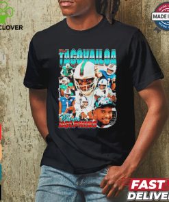 Tua Tagovailoa Miami Dolphins Football Graphic Signature 2024 Shirt