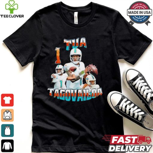 Tua Tagovailoa Miami football picture collage shirt